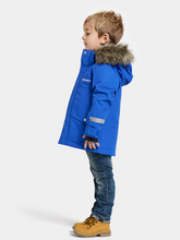 Load image into Gallery viewer, Didriksons Kids Bjarven 3 Waterproof Insulated Parka (Caribbean Blue)(Ages 3-10)
