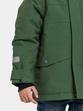 Load image into Gallery viewer, Didriksons Kids Bjarven 3 Waterproof Insulated Parka (Pine Green)(Ages 3-10)
