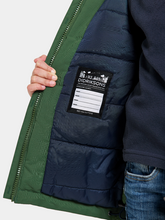 Load image into Gallery viewer, Didriksons Kids Bjarven 3 Waterproof Insulated Parka (Pine Green)(Ages 3-10)
