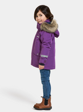 Load image into Gallery viewer, Didriksons Kids Bjarven Waterproof Insulated Parka (Royal Purple)(Ages 3-10)
