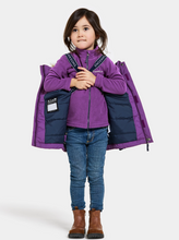 Load image into Gallery viewer, Didriksons Kids Bjarven Waterproof Insulated Parka (Royal Purple)(Ages 3-10)
