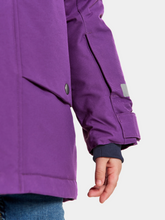 Load image into Gallery viewer, Didriksons Kids Bjarven Waterproof Insulated Parka (Royal Purple)(Ages 3-10)
