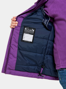 Didriksons Kids Bjarven Waterproof Insulated Parka (Royal Purple)(Ages 3-10)