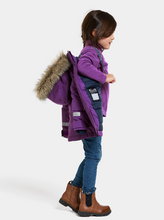 Load image into Gallery viewer, Didriksons Kids Bjarven Waterproof Insulated Parka (Royal Purple)(Ages 3-10)
