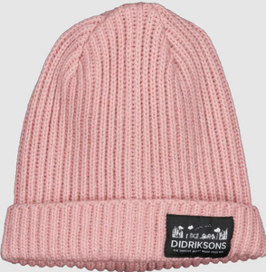 Didriksons Kids Bus Beanie Hat (Dusty Pink)