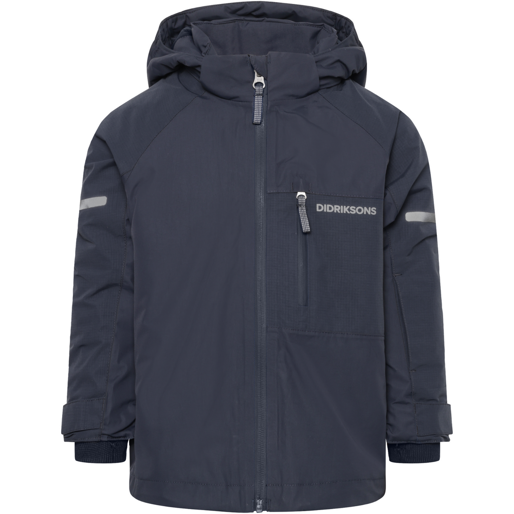 Didriksons Kids Falken Waterproof Insulated Jacket (Navy)