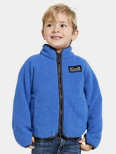 Load image into Gallery viewer, Didriksons Kids Gibbs Full Zip Fleece (Caribbean Blue)(Ages 1-10)
