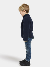 Load image into Gallery viewer, Didriksons Kids Gibbs Full Zip Fleece (Navy)(Ages 1-10)
