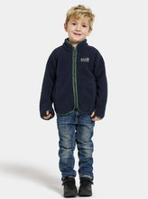 Load image into Gallery viewer, Didriksons Kids Gibbs Full Zip Fleece (Navy)(Ages 1-10)
