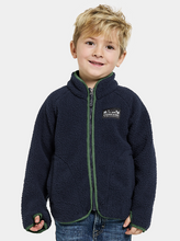 Load image into Gallery viewer, Didriksons Kids Gibbs Full Zip Fleece (Navy)(Ages 1-10)
