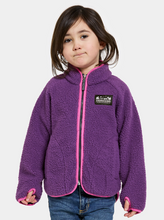 Load image into Gallery viewer, Didriksons Kids Gibbs Full Zip Fleece Jacket (Royal Purple)(Ages 1-10)
