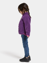 Load image into Gallery viewer, Didriksons Kids Gibbs Full Zip Fleece Jacket (Royal Purple)(Ages 1-10)
