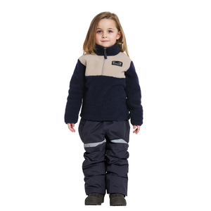 Didriksons Kids Gosig Half Zip Fleece Top (Navy)
