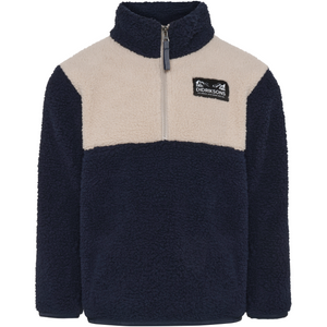Didriksons Kids Gosig Half Zip Fleece Top (Navy)
