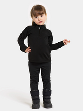 Load image into Gallery viewer, Didriksons Kids Jadis 5 Base Layer Set (Black)(Ages 1-14)

