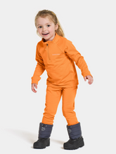 Load image into Gallery viewer, Didriksons Kids Jadis 5 Base Layer Set (Cantaloupe Orange)(Ages 1-14)
