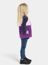 Load image into Gallery viewer, Didriksons Kids Monte 4 Half Snap Fleece (Royal Purple)(Ages 1-10)
