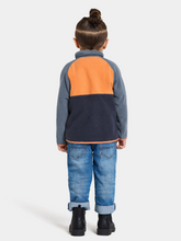 Load image into Gallery viewer, Didriksons Kids Monte Half Button Fleece Top (Cantaloupe Orange)(Ages 1-10)
