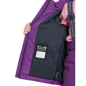 Didriksons Kids Talvi Waterproof Insulated Jacket (Royal Purple)