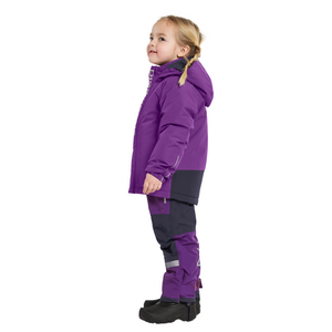 Didriksons Kids Talvi Waterproof Insulated Jacket (Royal Purple)