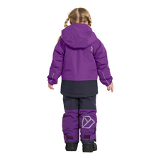 Load image into Gallery viewer, Didriksons Kids Talvi Waterproof Insulated Jacket (Royal Purple)
