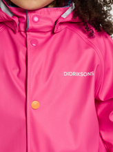 Load image into Gallery viewer, Didriksons Kids Slaskeman 9 Rain Set (Pink)(Ages 1-10)
