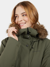 Load image into Gallery viewer, Didriksons Women&#39;s Erika 6 Waterproof Insulated Parka (Deep Green)
