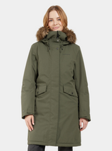 Load image into Gallery viewer, Didriksons Women&#39;s Erika 6 Waterproof Insulated Parka (Deep Green)
