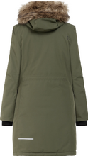 Load image into Gallery viewer, Didriksons Women&#39;s Erika 6 Waterproof Insulated Parka (Deep Green)
