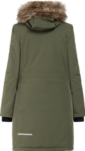 Didriksons Women's Erika 6 Waterproof Insulated Parka (Deep Green)