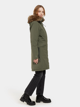 Load image into Gallery viewer, Didriksons Women&#39;s Erika 6 Waterproof Insulated Parka (Deep Green)
