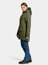 Load image into Gallery viewer, Didriksons Women&#39;s Frida 7 Waterproof Insulated Parka (Deep Green)
