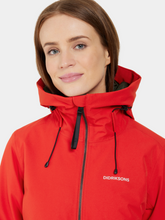 Load image into Gallery viewer, Didriksons Women&#39;s Helle 5 Waterproof Insulated Parka (Pomme Red)
