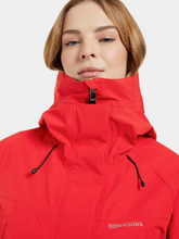 Load image into Gallery viewer, Didriksons Women&#39;s Ilma 8 Waterproof Rain Coat (Pomme Red)
