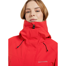 Load image into Gallery viewer, Didriksons Women&#39;s Ilma 8 Waterproof Rain Coat (Pomme Red)
