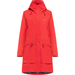 Didriksons Women's Ilma 8 Waterproof Rain Coat (Pomme Red)
