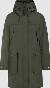 Didriksons Women's Thelma 10 Waterproof Rain Coat (Deep Green)