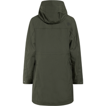 Load image into Gallery viewer, Didriksons Women&#39;s Thelma 10 Waterproof Rain Coat (Deep Green)
