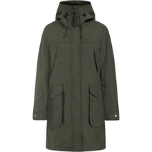 Load image into Gallery viewer, Didriksons Women&#39;s Thelma 10 Waterproof Rain Coat (Deep Green)
