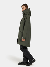 Load image into Gallery viewer, Didriksons Women&#39;s Thelma 10 Waterproof Rain Coat (Deep Green)
