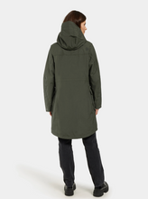 Load image into Gallery viewer, Didriksons Women&#39;s Thelma 10 Waterproof Rain Coat (Deep Green)
