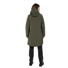 Load image into Gallery viewer, Didriksons Women&#39;s Thelma 10 Waterproof Rain Coat (Deep Green)
