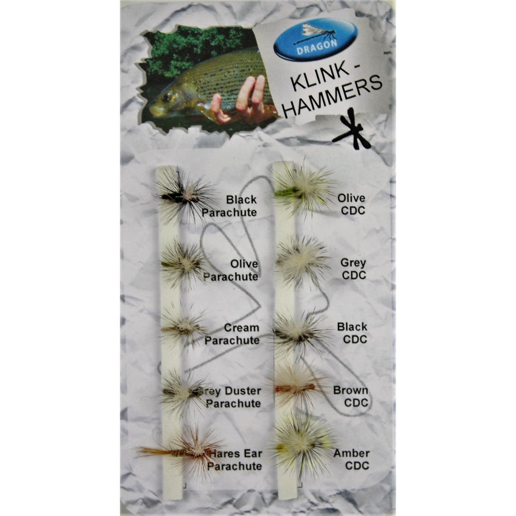 Dragon Klinkhammers Trout Flies (10 Pack)