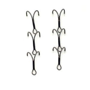 Owner Salmon Fly Narrow Eye Double Hook (Size 8)(6 Pack)