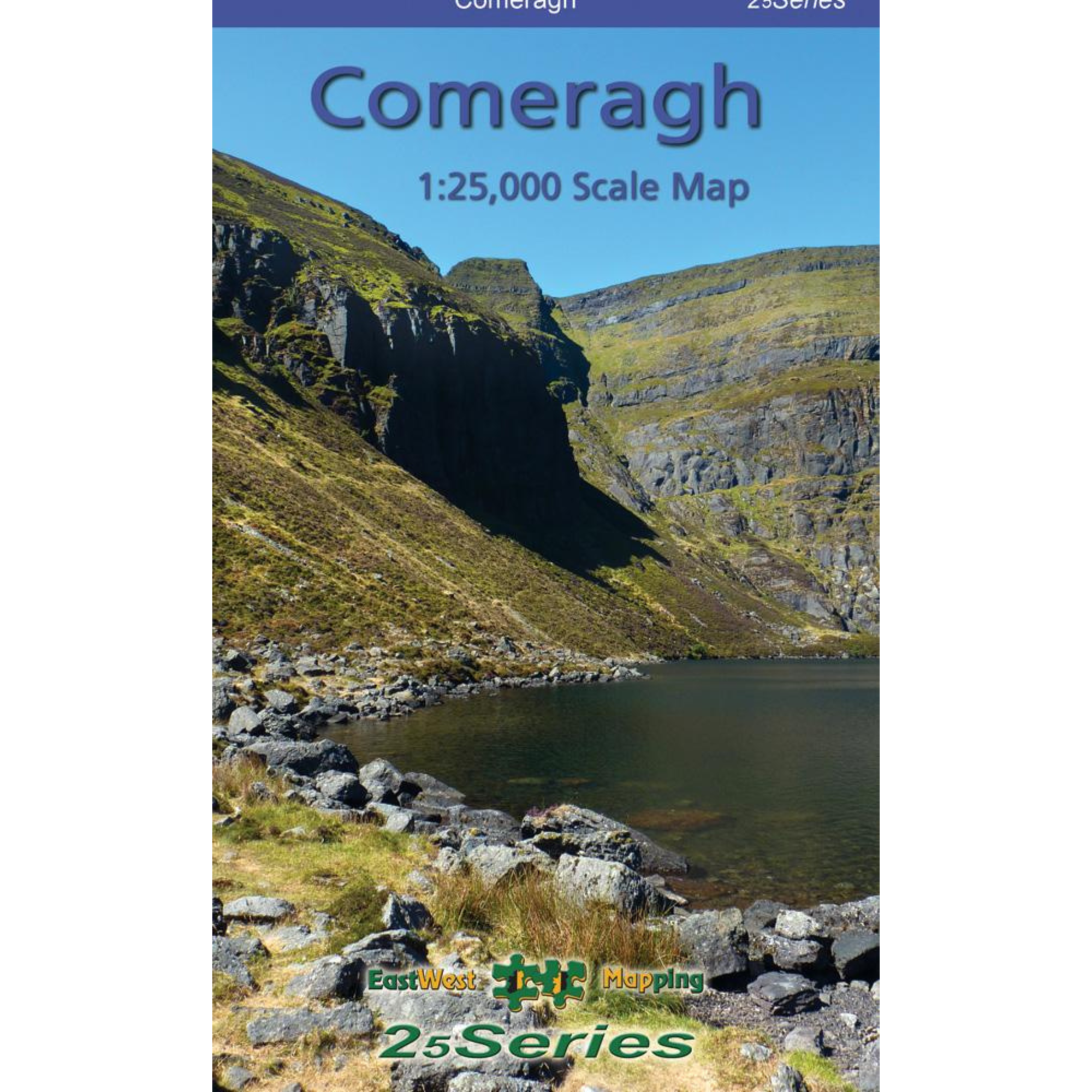 EastWest Mapping Comeragh Mountains Waterproof Map (Laminated)(1:25,000)