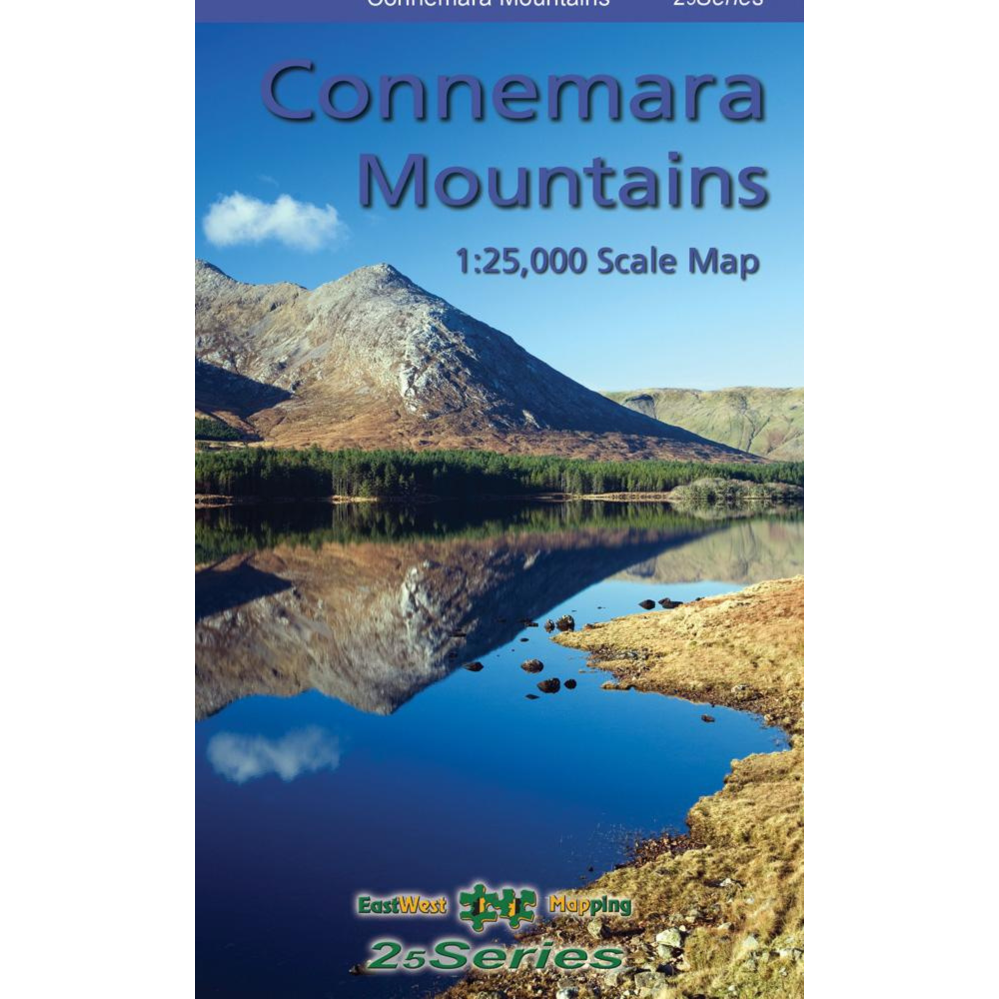 EastWest Mapping Connemara Mountains Paper Map (1:25,000)