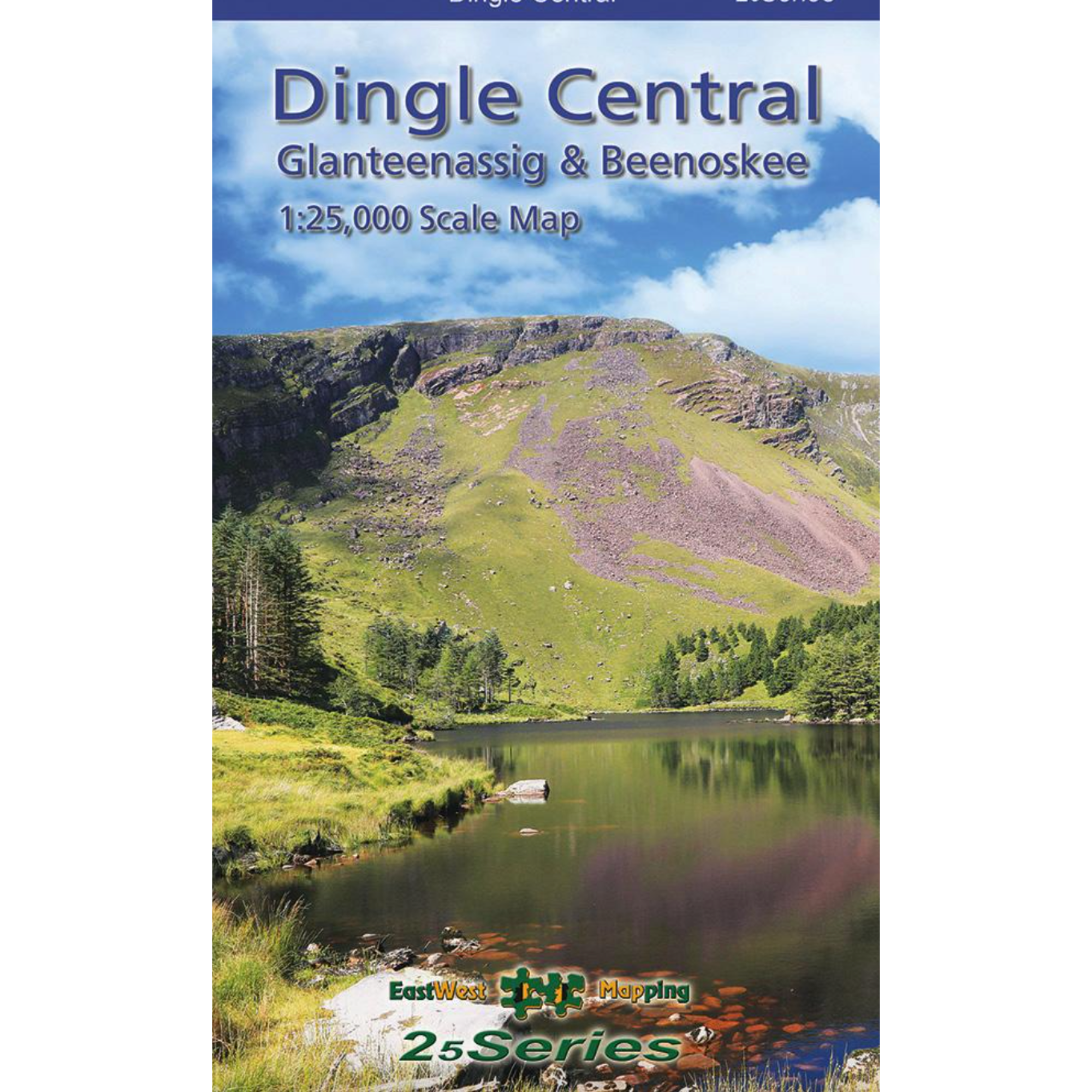 EastWest Mapping Dingle Central ~ Beenoskee Waterproof Map (Laminated)(1:25,000)