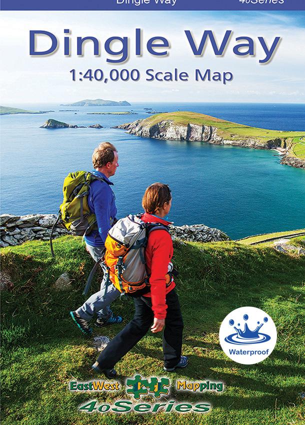EastWest Mapping Dingle Way Waterproof Map (1:40,000)