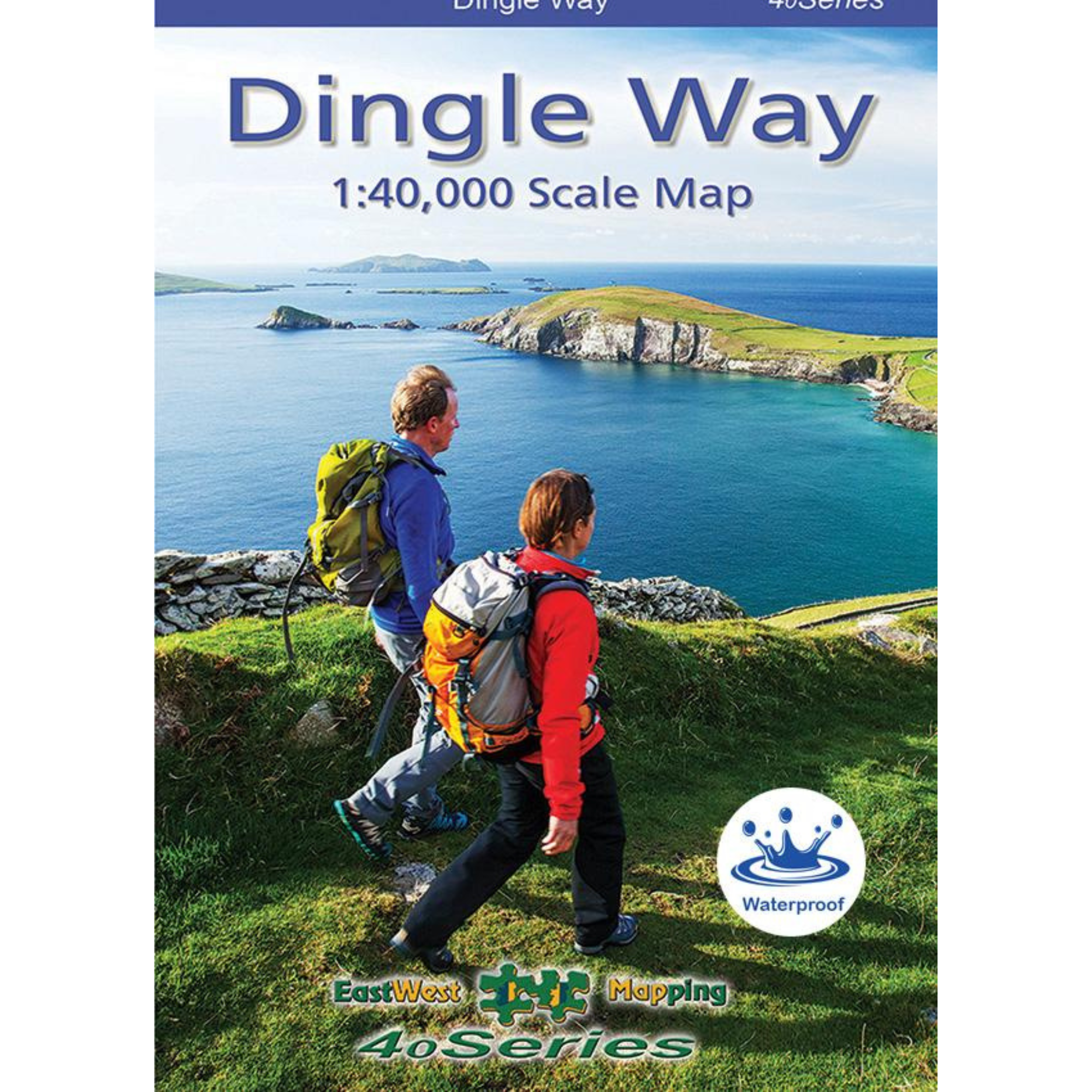 EastWest Mapping Dingle Way Waterproof Map (1:40,000)