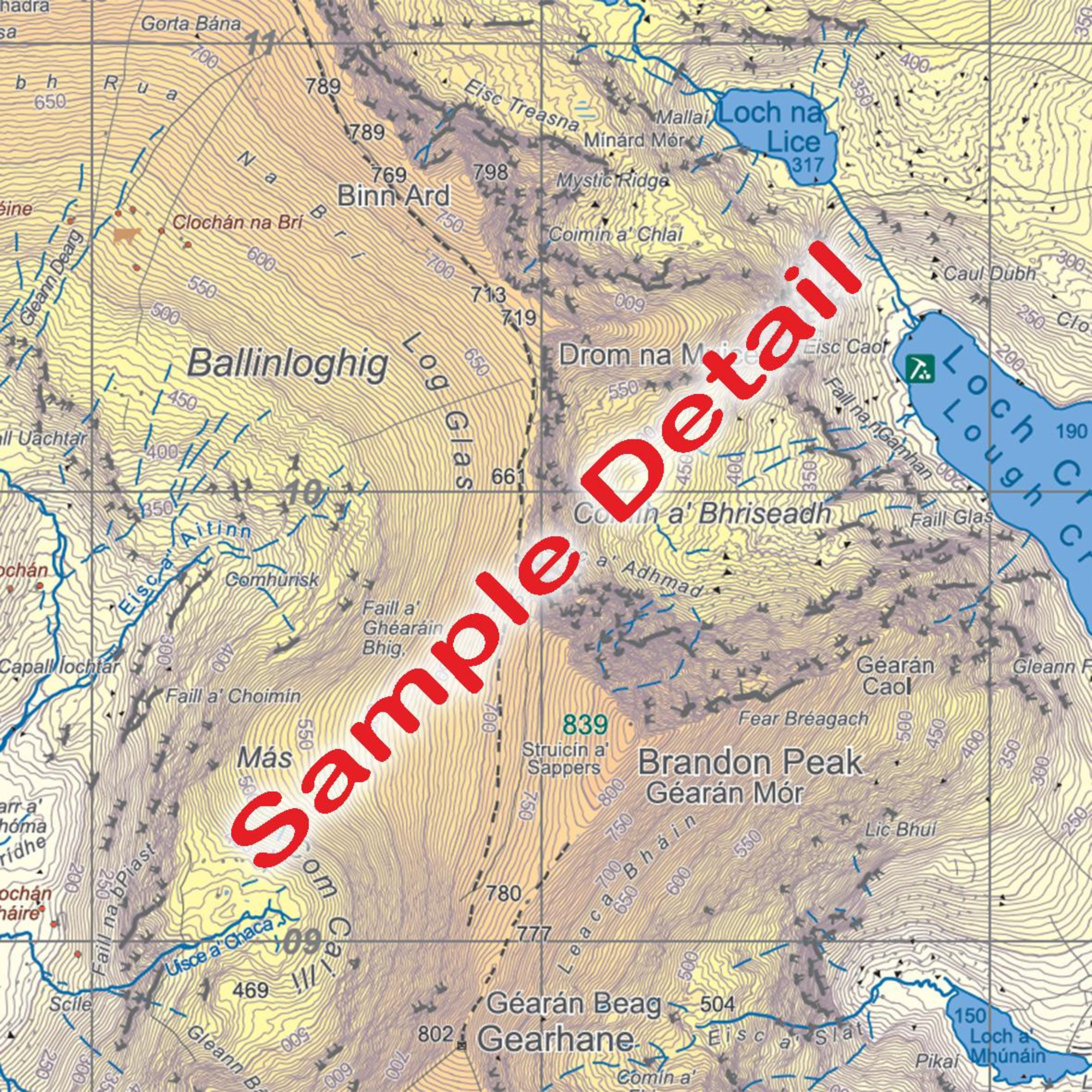 EastWest Mapping Dingle West ~ Brandon Map (1:25,000)